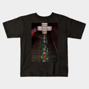 Interior, Roman Catholic Cathedral of Saint Sebastian, Rio de Janeiro, Brazil Kids T-Shirt